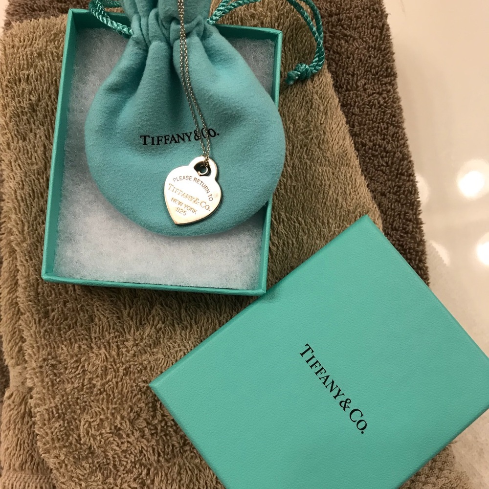 Tiffany’s heart and key necklace